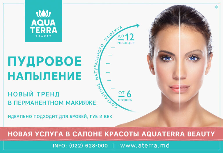 Инновационная процедура для бровей, век и губ от Аquaterrа Beauty