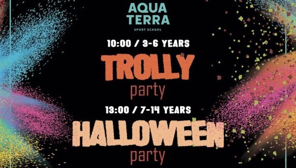 28 октября в Aquaterra Sport School будет страшно весело!