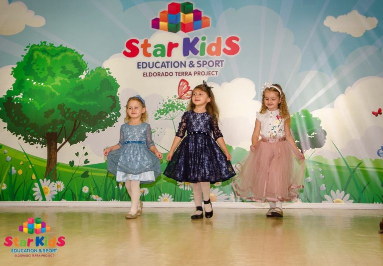 Показ модной детской одежды осень-зима в Star Kids Education & Sport