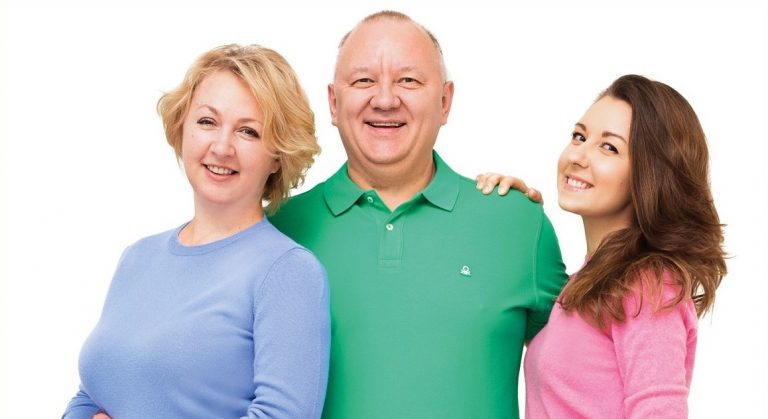 Врачи на съемочной площадке Benetton: Семья Виеру