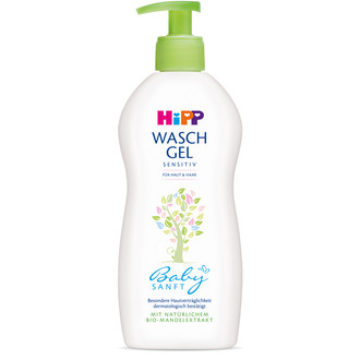 HiPP Детский гель для купания для тела и волос BabySanft