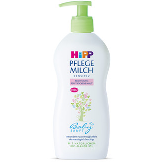 HiPP Детское нежное увлажняющее молочко с дозатором BabySanft