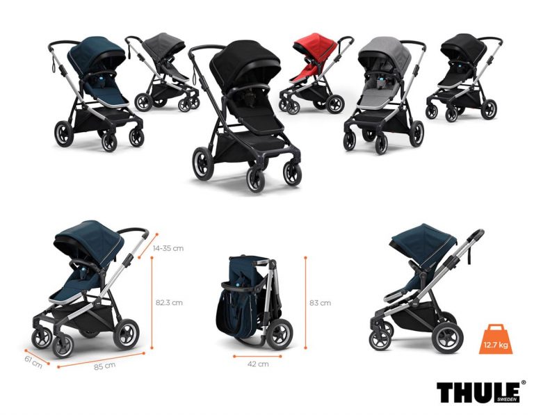 Коляска Thule Sleek — надёжный помощник вам и вашему ребёнку на долгие годы!